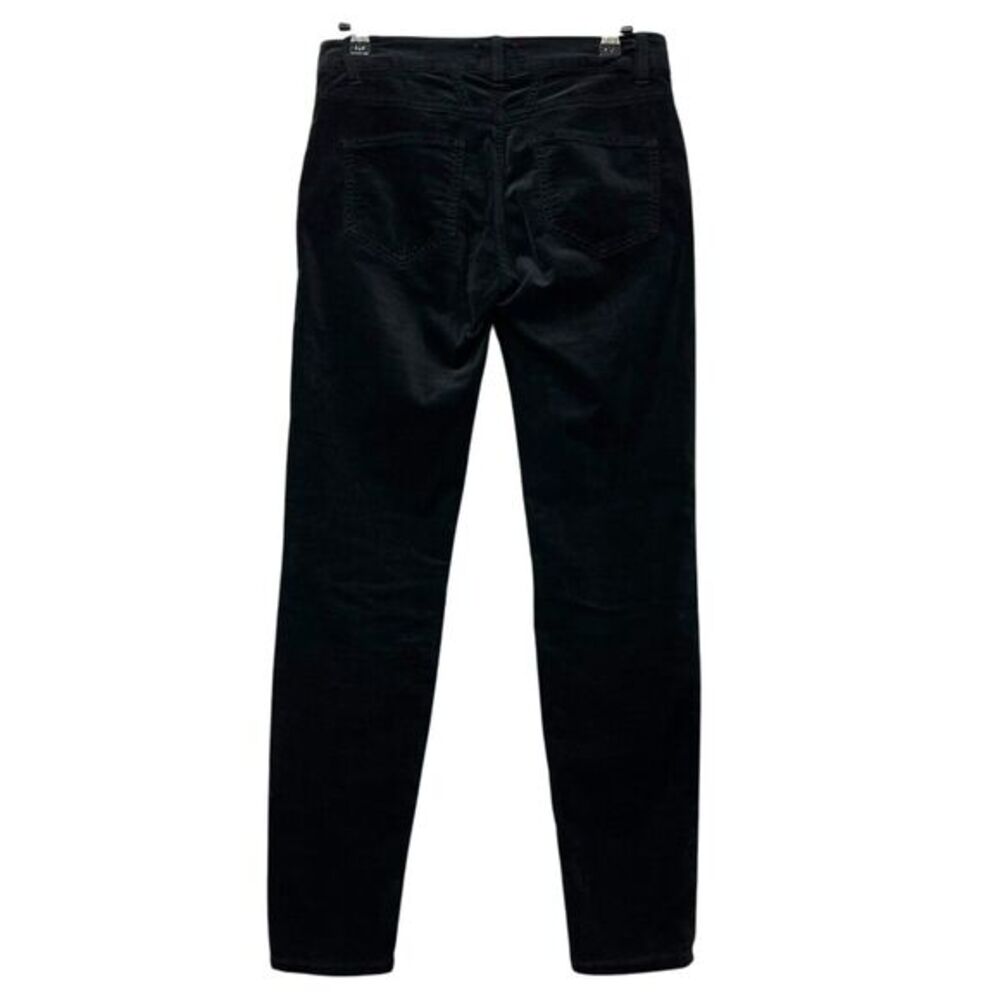 Closed Skinny Velvet Baker Pants Black Stretch Jeans Women's Size 24 Italy - Picture 3 of 14